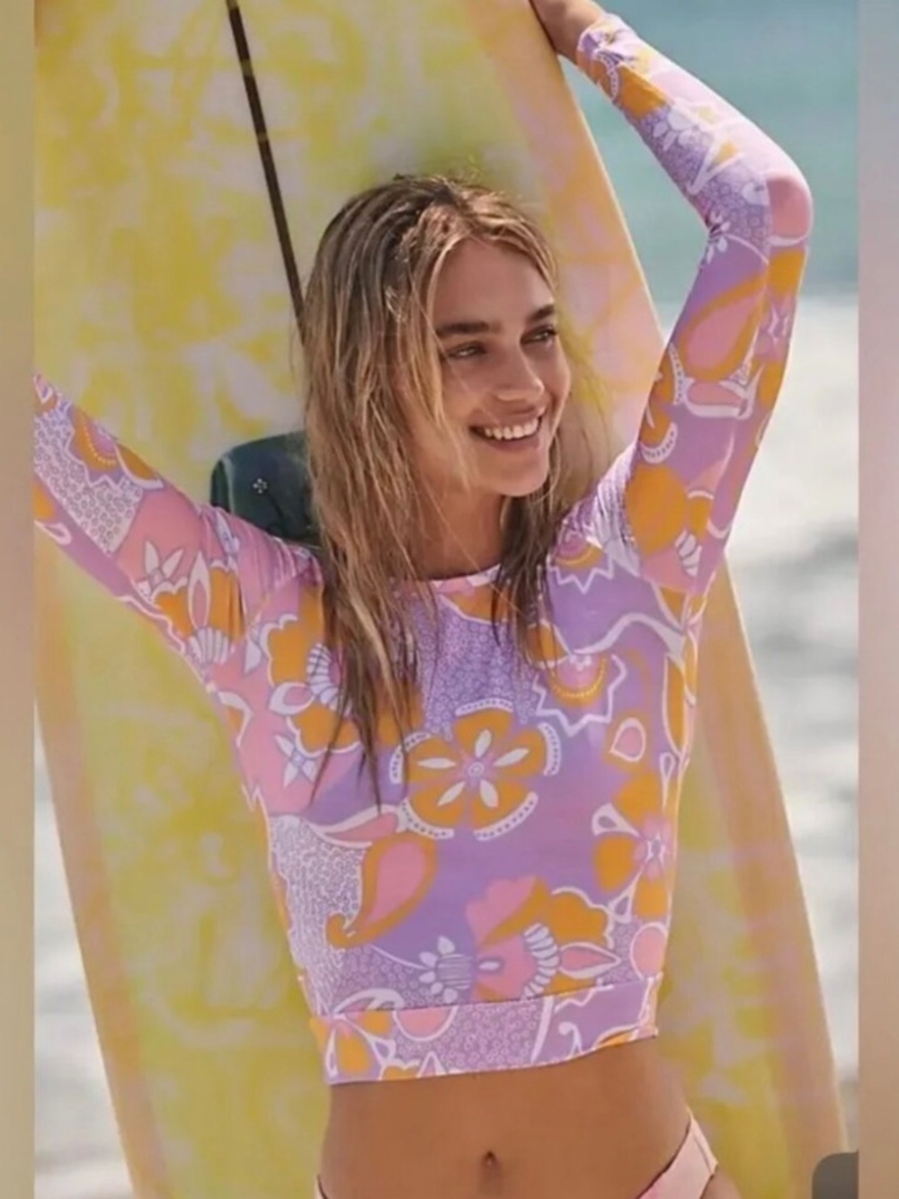 Seea Palomar Crop Top Rashguard